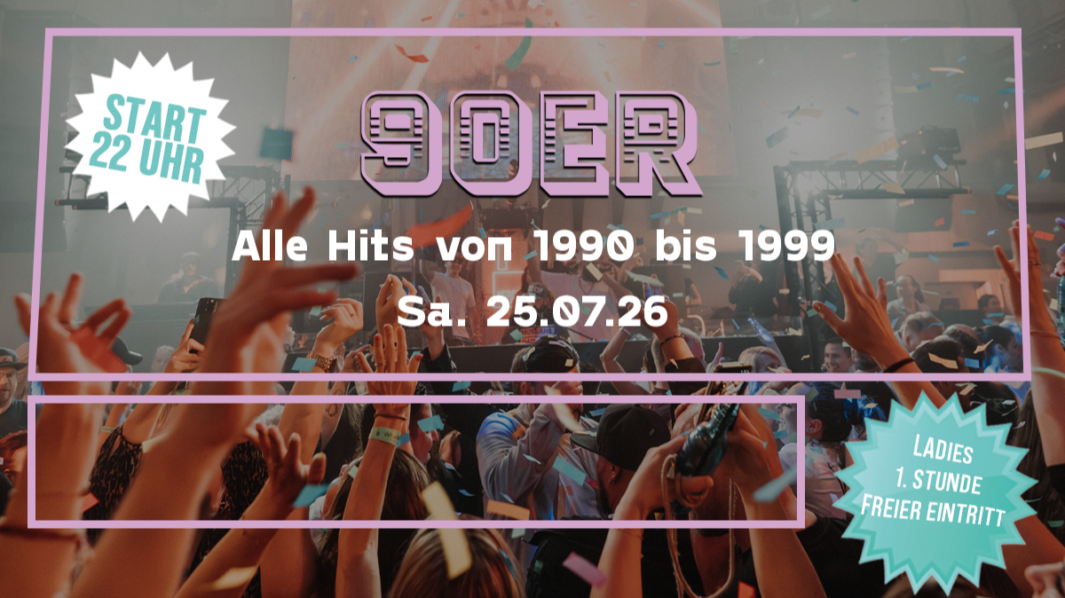 90er Party - Alle Hits von 1990 bis 1999 - Ladies erste Stunde FREE