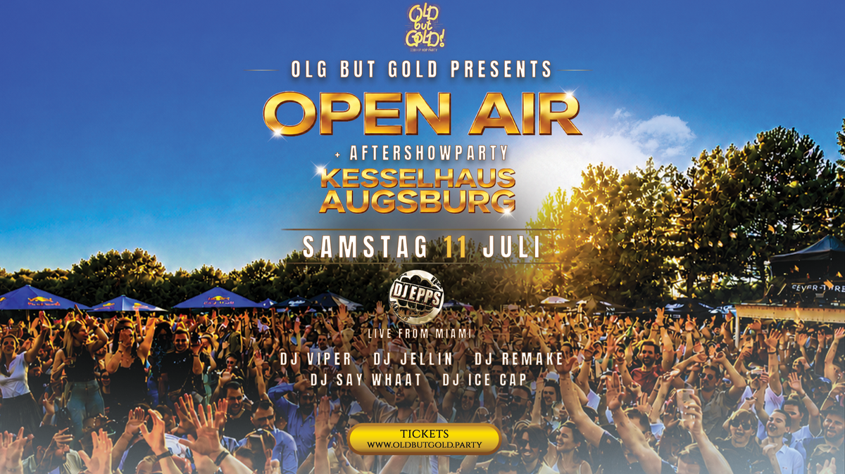 Old but Gold Ü30 Hip Hop Open Air