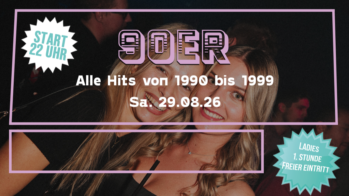 90er Party - Alle Hits von 1990 bis 1999 - Ladies erste Stunde FREE