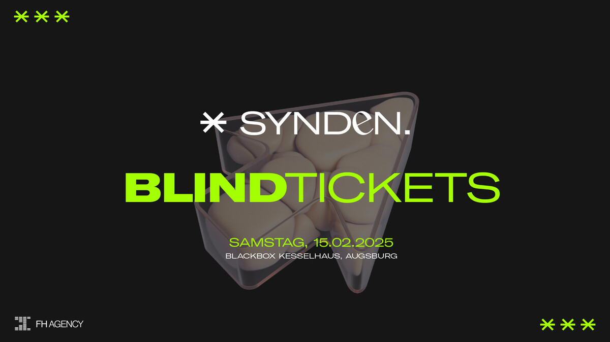 SYNDEN | BLACKBOX ✱ | 2 Headliner | 4 DJS | HARDTECHNO