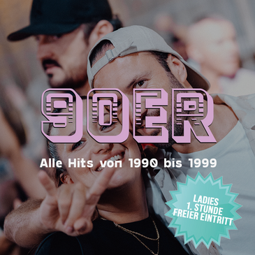 90er Party | Alle Hits von 1990 bis 1999 - Ladies erste Stunde FREE