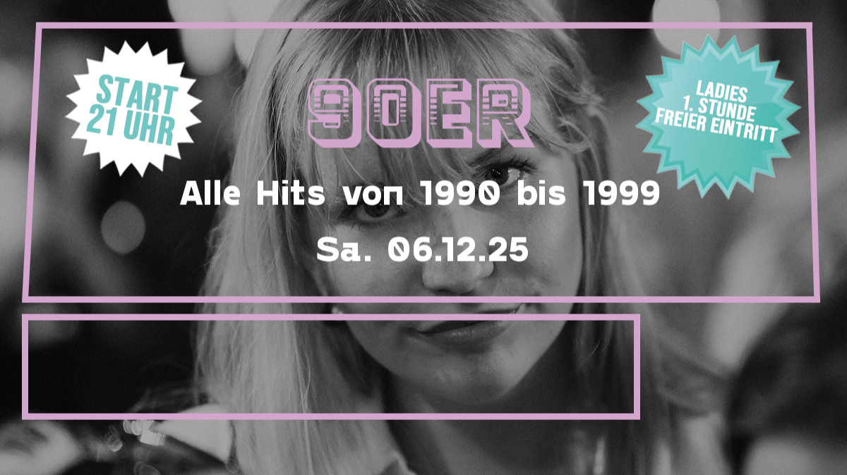 90er Party | Alle Hits von 1990 bis 1999 - Ladies erste Stunde FREE