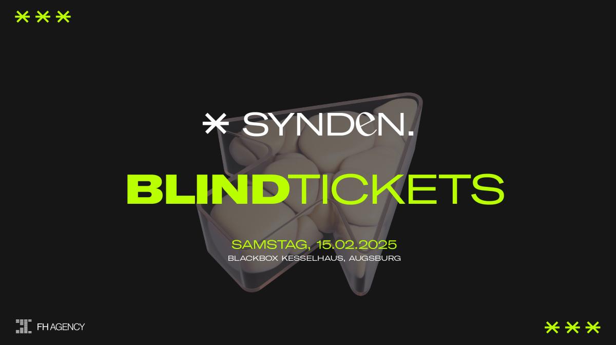 SYNDEN | BLACKBOX ✱ | 2 Headliner | 4 DJS | HARDTECHNO