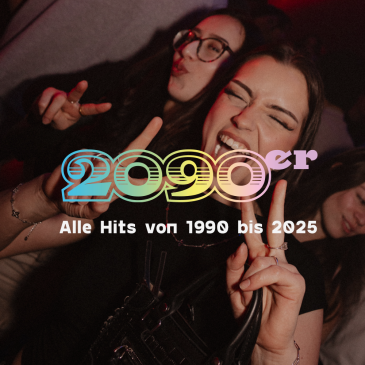 2090er Party | Alle Hits von 1990 bis 2025