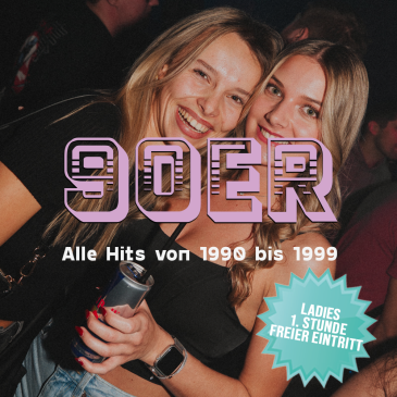 90er Party | Alle Hits von 1990 bis 1999